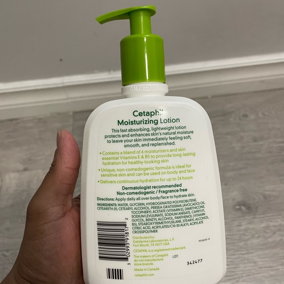 Brand new Cetaphil Moisturizing Lotion and Moisturizing Cream 2 pacK - Picture 6 of 8